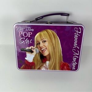 Hannah Montana Collectible Purple Lunchbox
